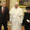 Besuch von Bundespräsident Heinz Fischer und seiner Frau Margit bei Papst Franziskus