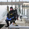 Nach dem Gottesdienst am 13. Jänner im Kloster Mehrerau führte Metropolit die Wasserweihe im Bregenzer Yachthafen durch