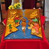Nach dem Gottesdienst am 13. Jänner im Kloster Mehrerau führte Metropolit die Wasserweihe im Bregenzer Yachthafen durch