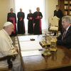 Besuch von Bundespräsident Heinz Fischer und seiner Frau Margit bei Papst Franziskus