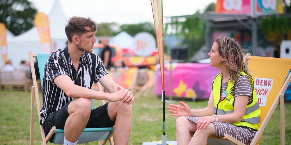 Festivalseelsorge beim Donauinselfest / Erzdiözese Wien / Florian Feuchtner