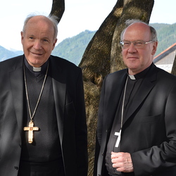 Kardinal Christoph Schönborn und Bischof Alois Schwarz