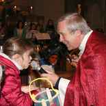 Martinsfest in der Pfarre St. Valentin mit Pfarrer Hans Zarl (Bezirk Amstetten)
