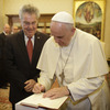 Besuch von Bundespräsident Heinz Fischer und seiner Frau Margit bei Papst Franziskus
