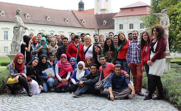 Teilnehmer der Sommeruniversität in Stift Altenburg / VICISU