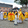 Einzug in die Basilika zur Pilgermesse